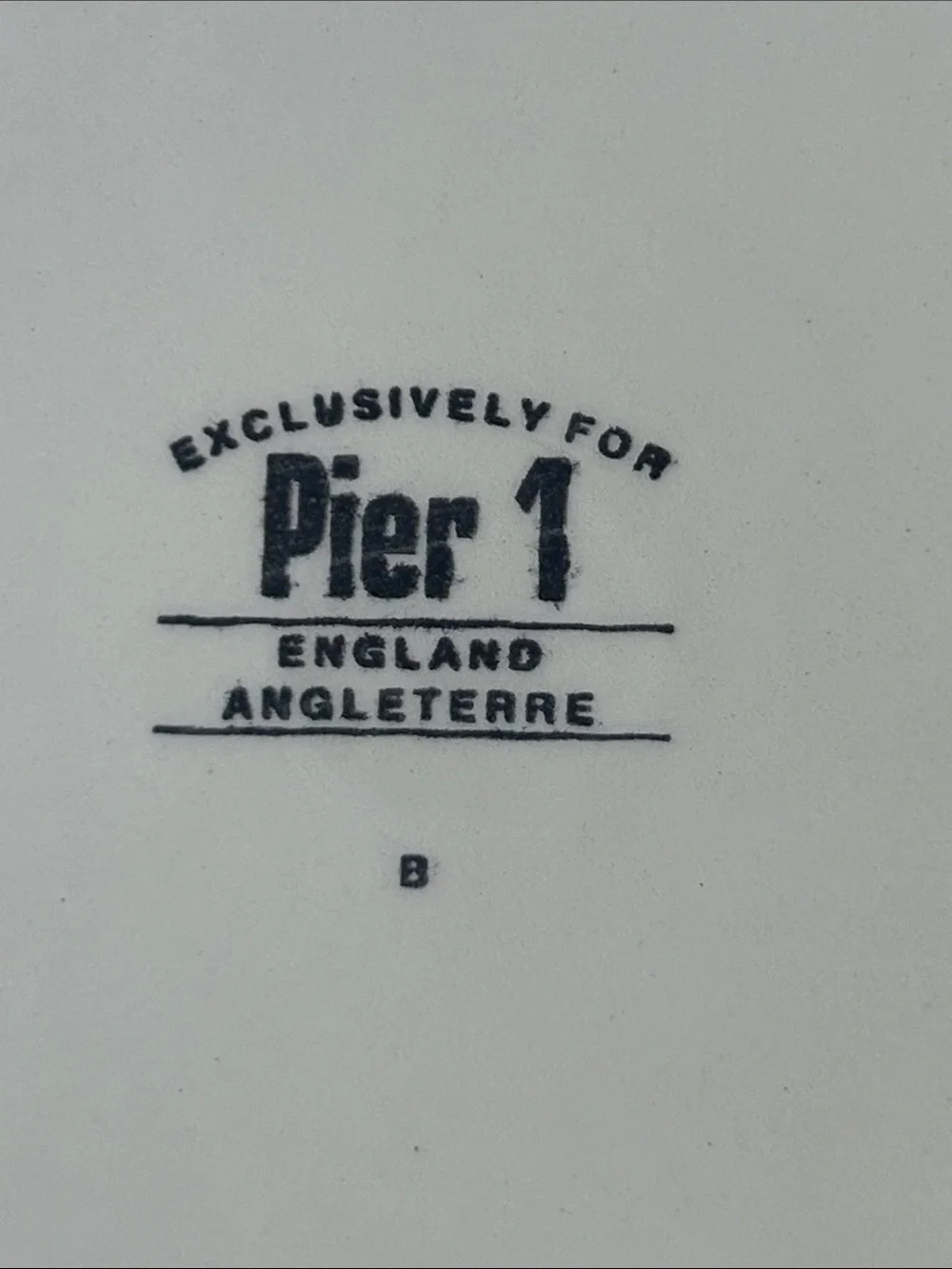 Pier 1 ‘Macintosh’ 10.25 inch Dinner Plate